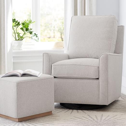 Bedford Swivel Glider Recliner | West Elm