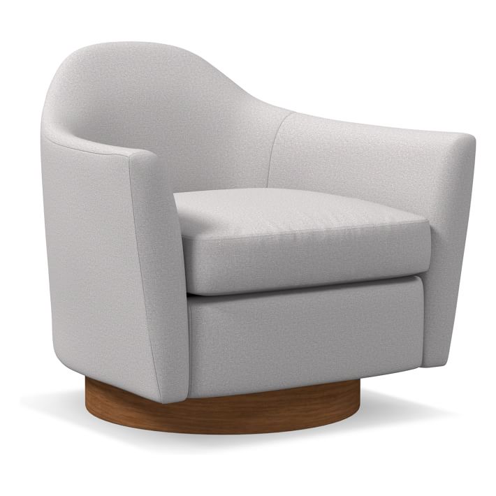 haven swivel chair west elm