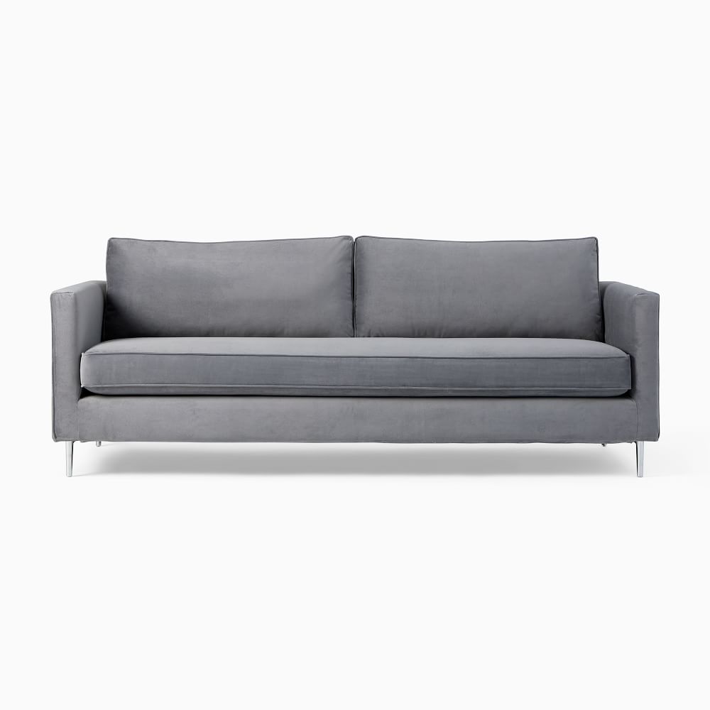 Harris Loft Fitted Slipcover Sofa (66"108") West Elm