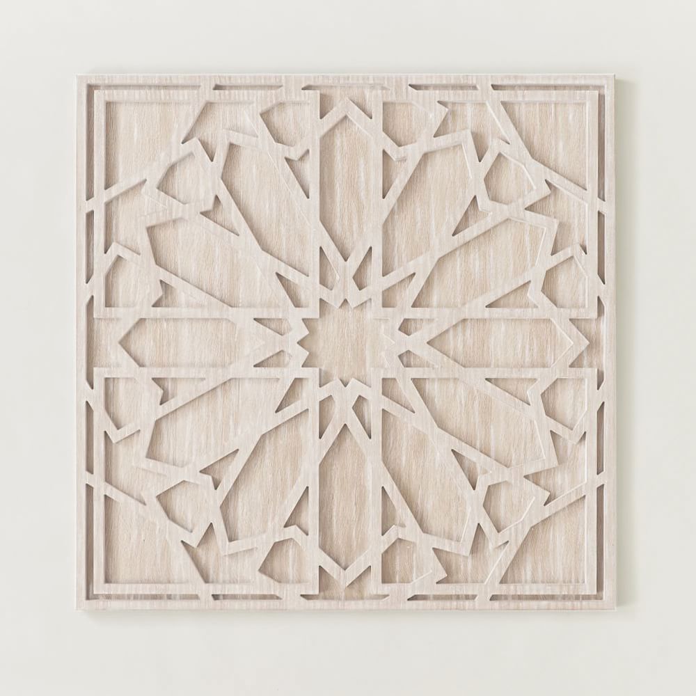 Graphic Wood Square Dimensional Wall Art West Elm