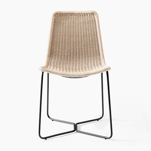 west elm slope chair outdoor