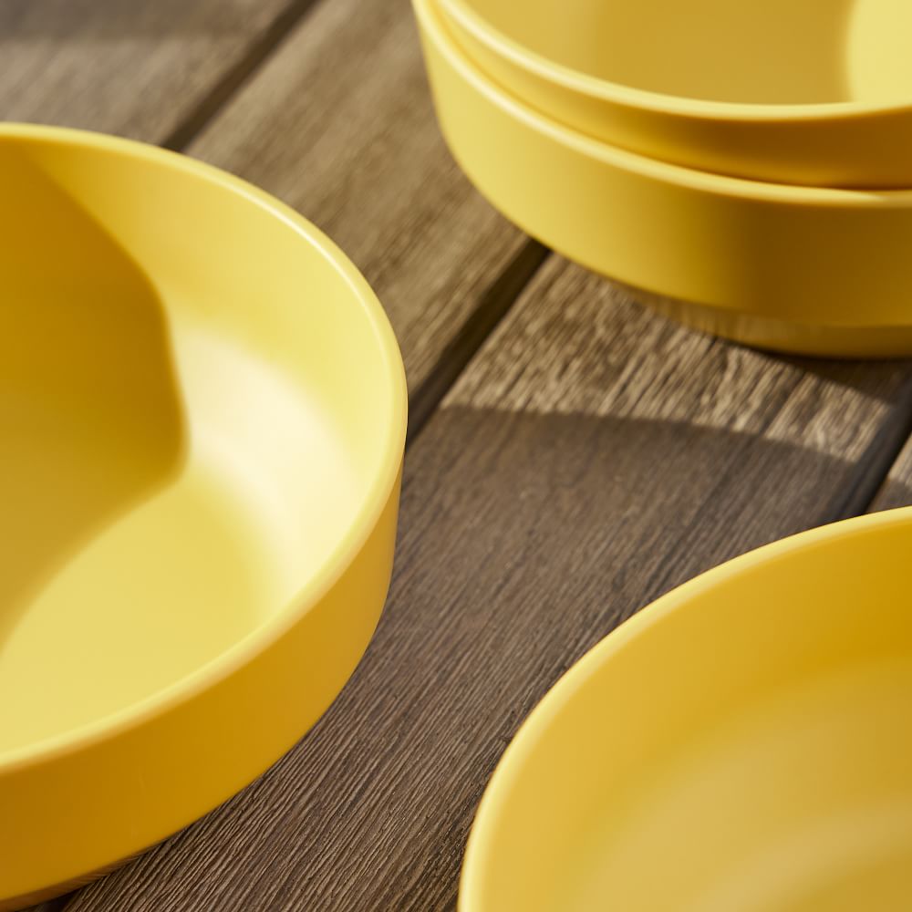 Modern Melamine Outdoor Pasta Bowl Sets West Elm