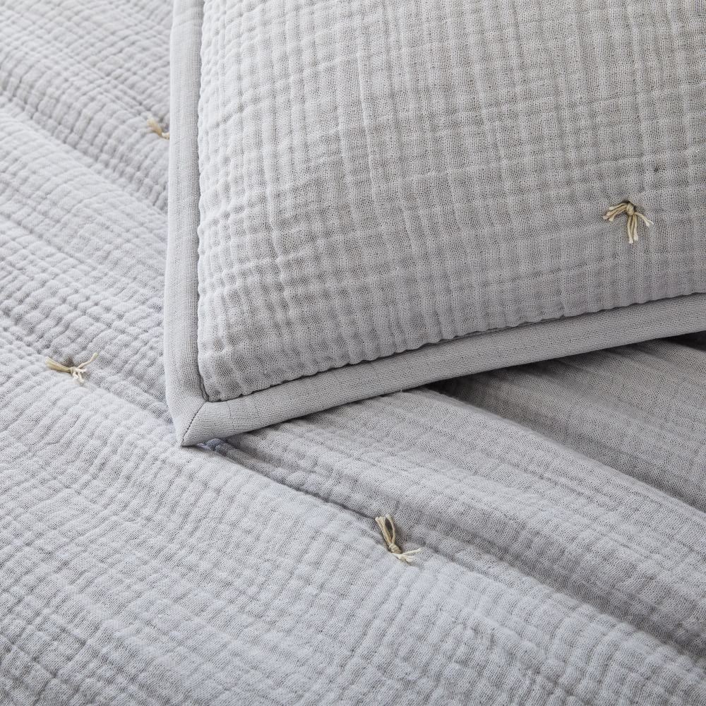 Dreamy Gauze Cotton Quilt & Shams West Elm