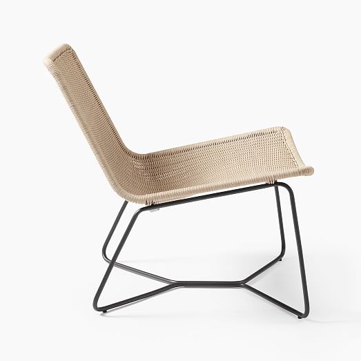 west elm outdoor slope lounge chair