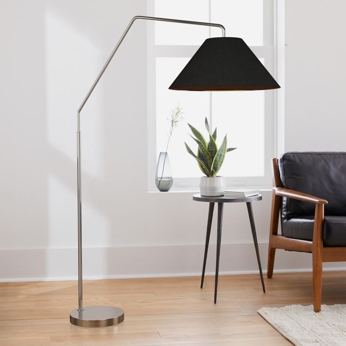 fabric floor lamp