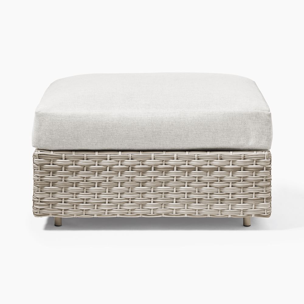 Urban Outdoor Ottoman | West Elm