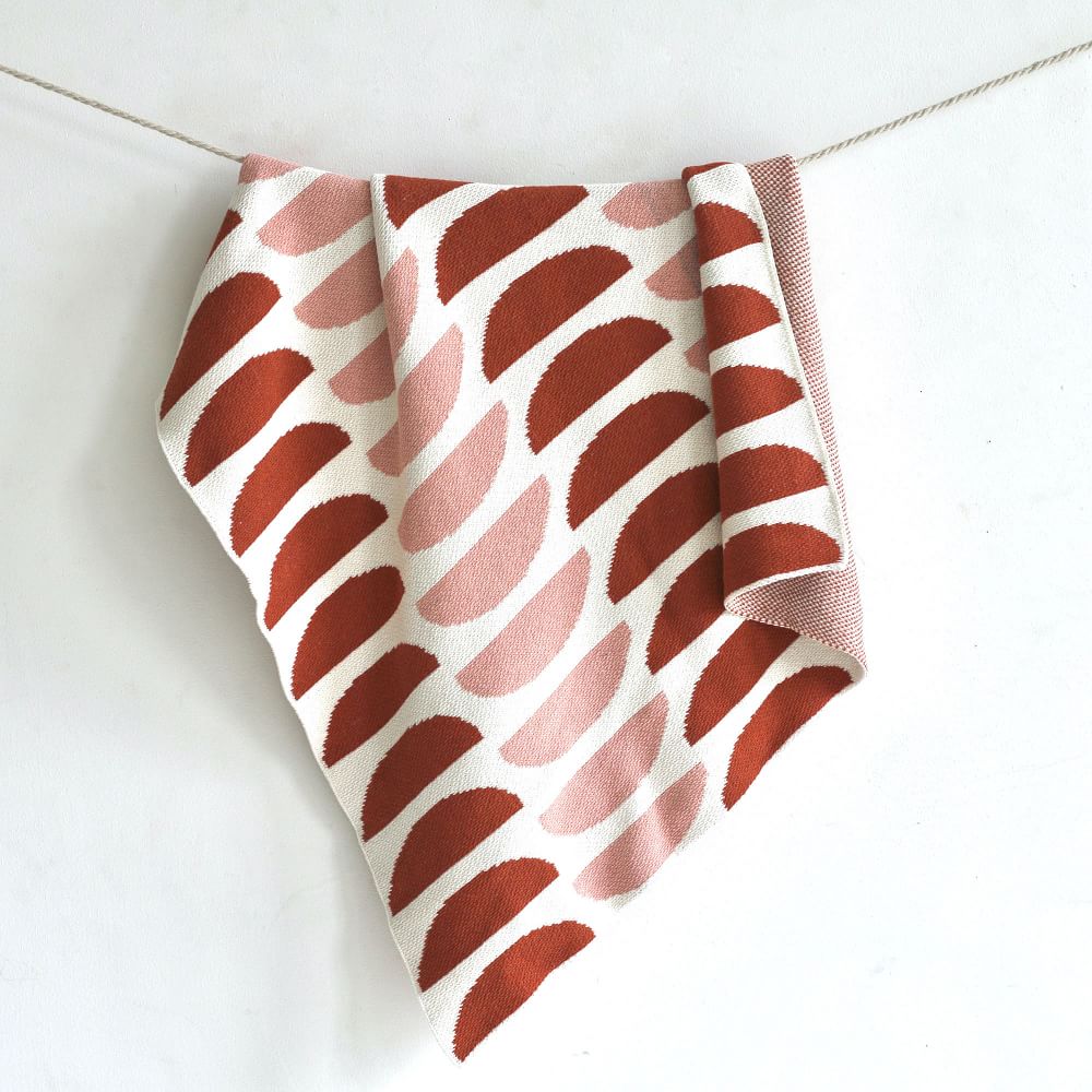 Happy Habitat Baby Blanket Half Moons West Elm