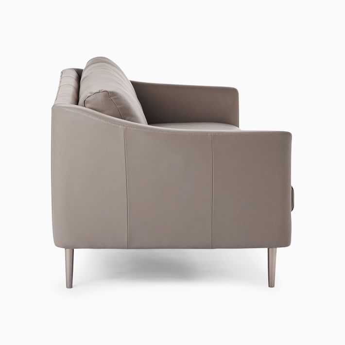 west elm sloane leather chair