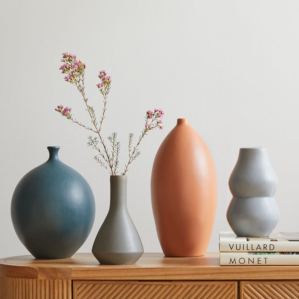 Crackle Glaze Ceramic Vases West Elm