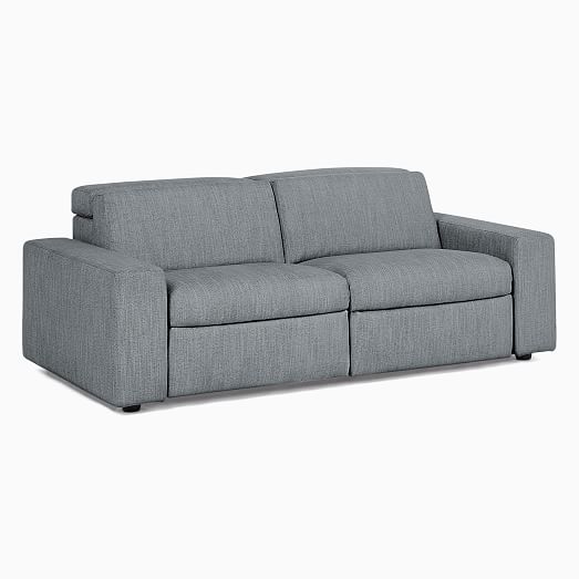 west elm enzo reclining sofa