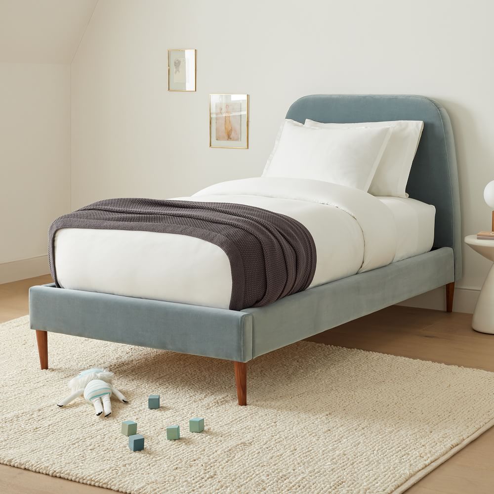 Camilla Custom Kids Bed Wood Legs West Elm