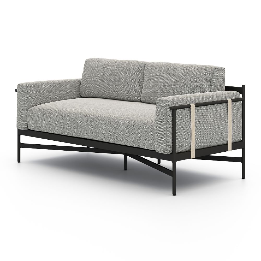 Metal Frame Outdoor Sofa West Elm