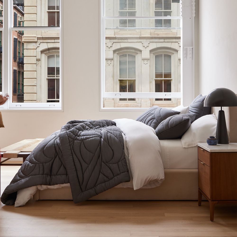 Silky TENCEL™ Petals Comforter & Shams West Elm