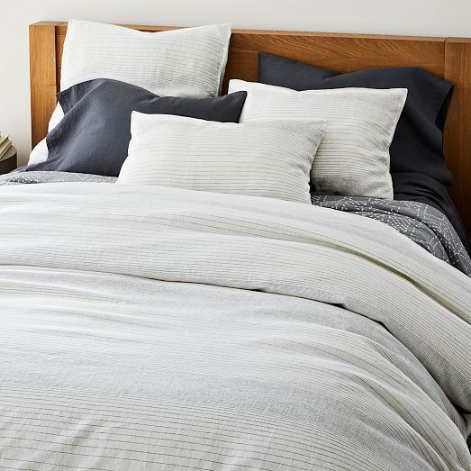 west elm striped duvet covers