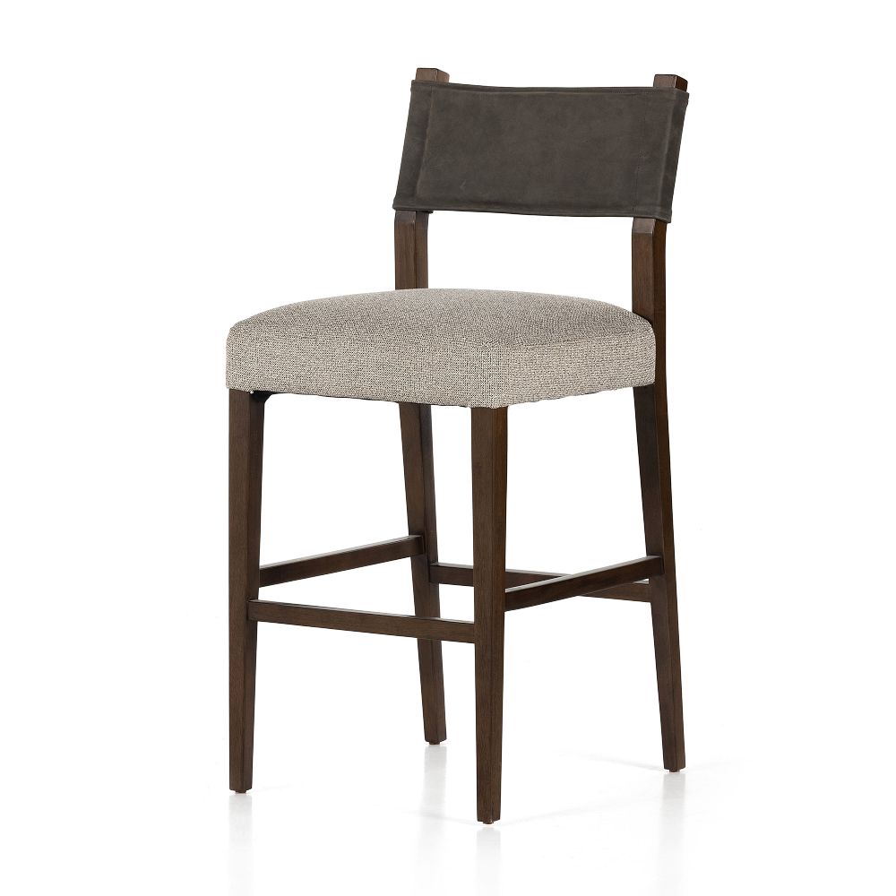 LeatherBacked Bar & Counter Stools West Elm