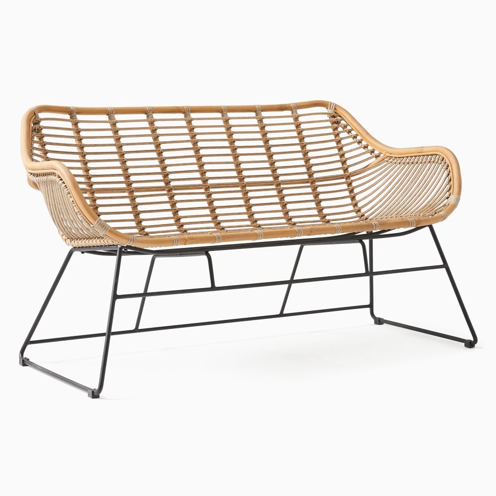 Oahu Outdoor Lounge Bench West Elm