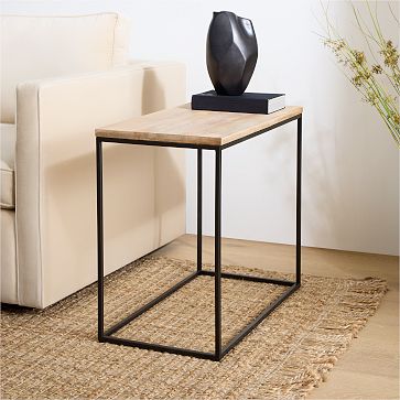 light wooden side table