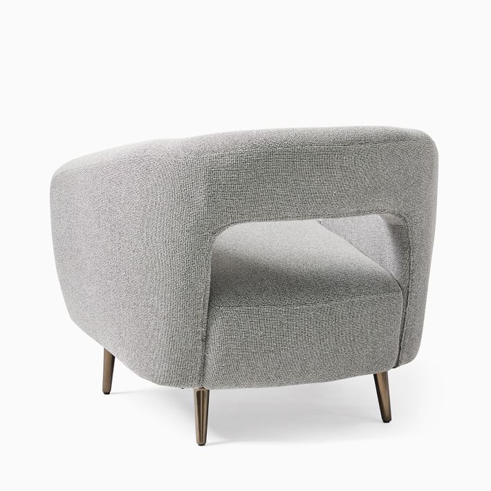 west elm boucle chair