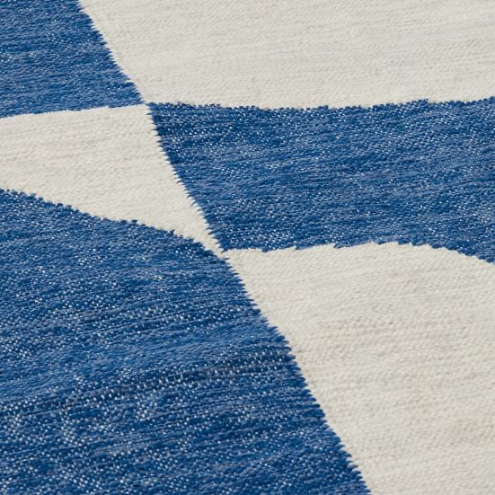 Poolside Geo Outdoor Rug Natural (6'x9') West Elm