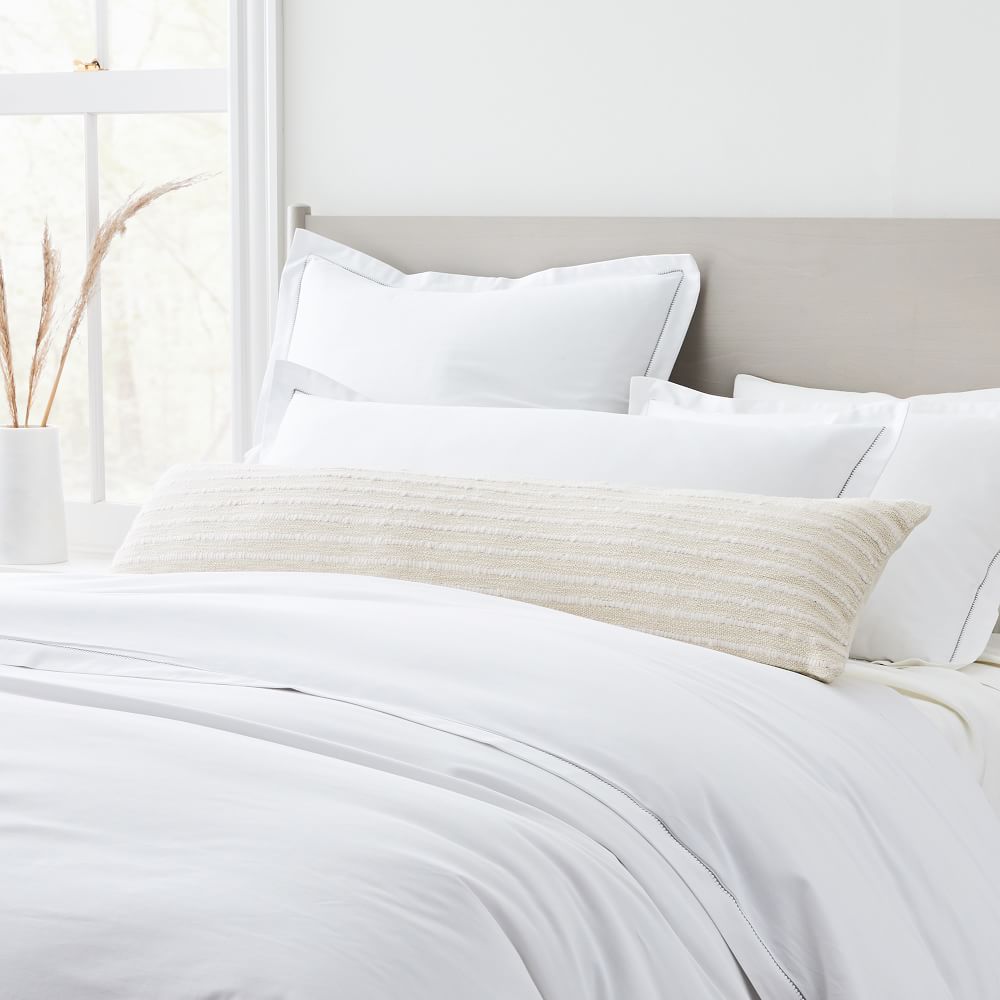 Soft Corded Oversized Lumbar Pillow Cover West Elm