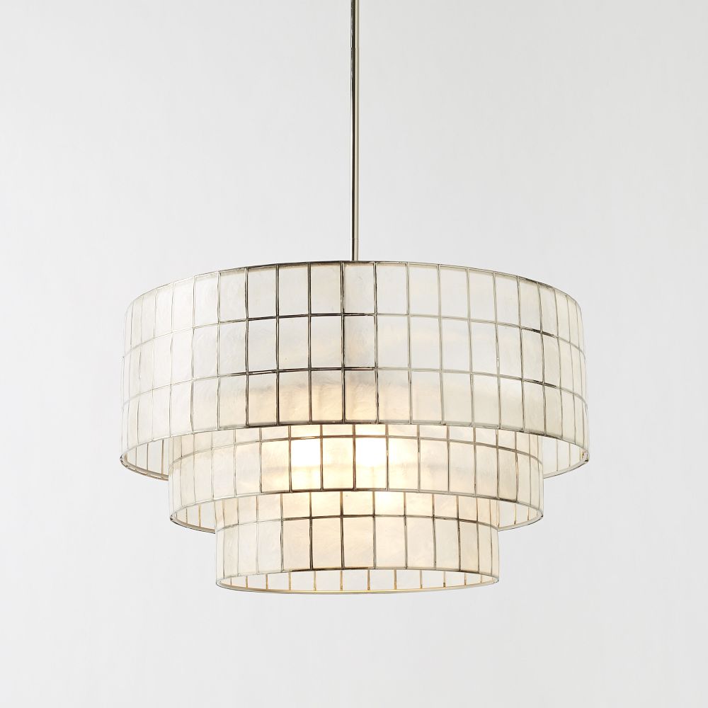 West Elm Capiz Chandeliernull