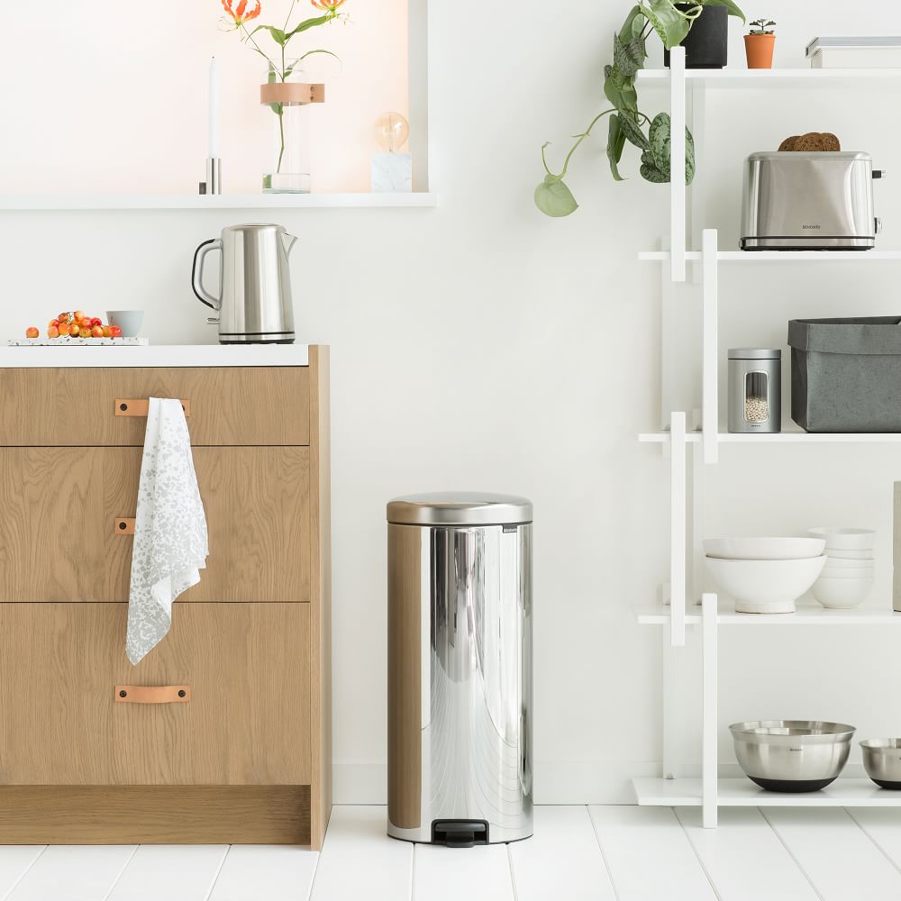 Brabantia New Icon Trash Can (8 Gallon) West Elm