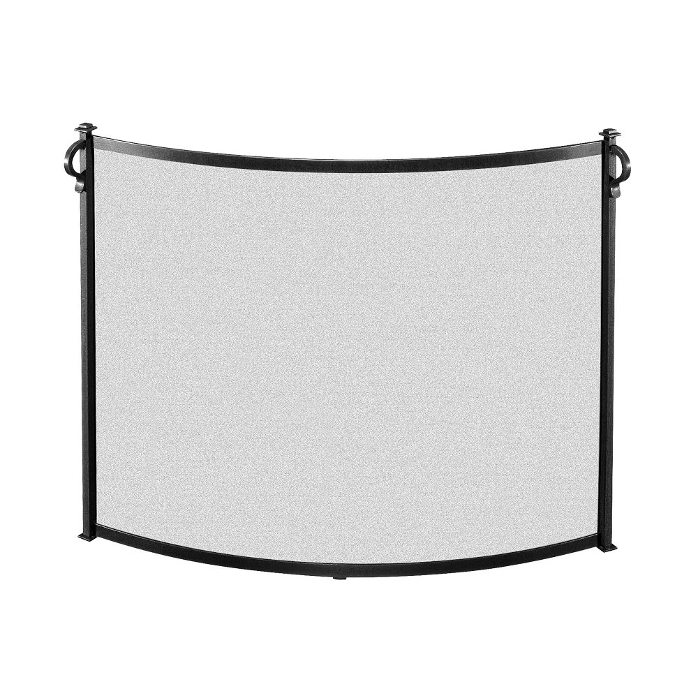 Craftsman Bowed Fireplace Screen West Elm