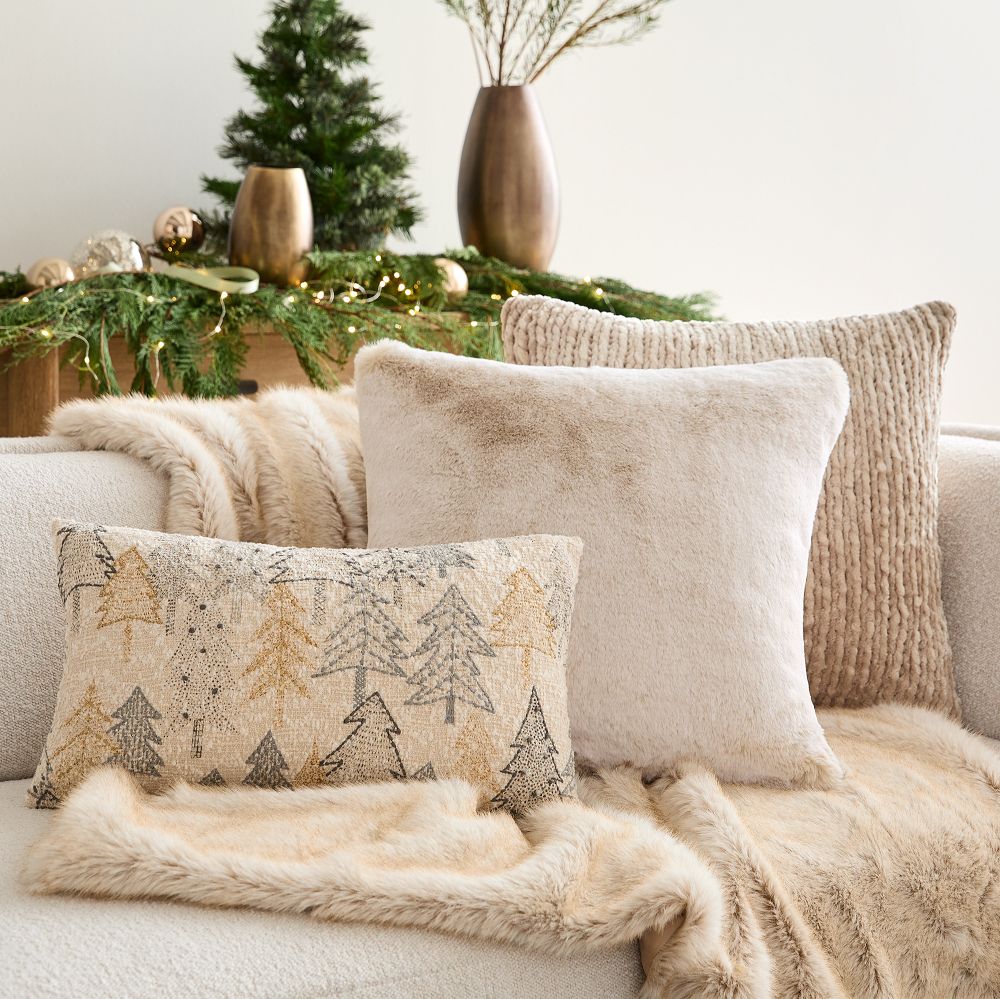 Faux Fox Fur Throw West Elm