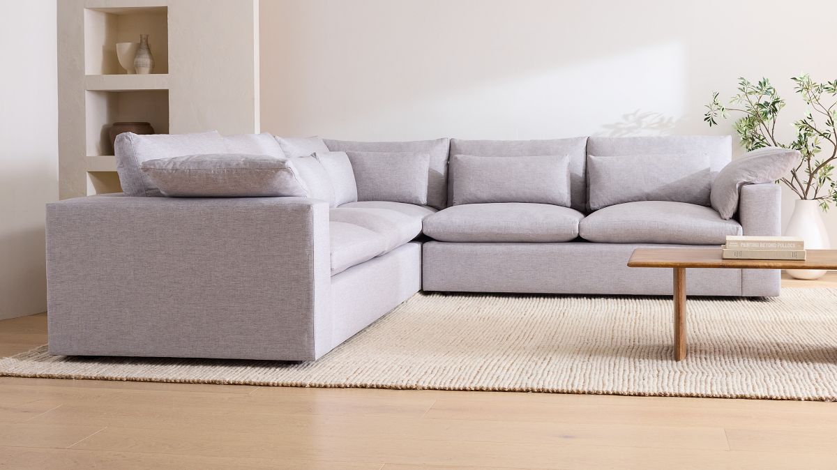 Harmony Modular 3 Piece LShaped Sectional Sofa With Chaise West Elm