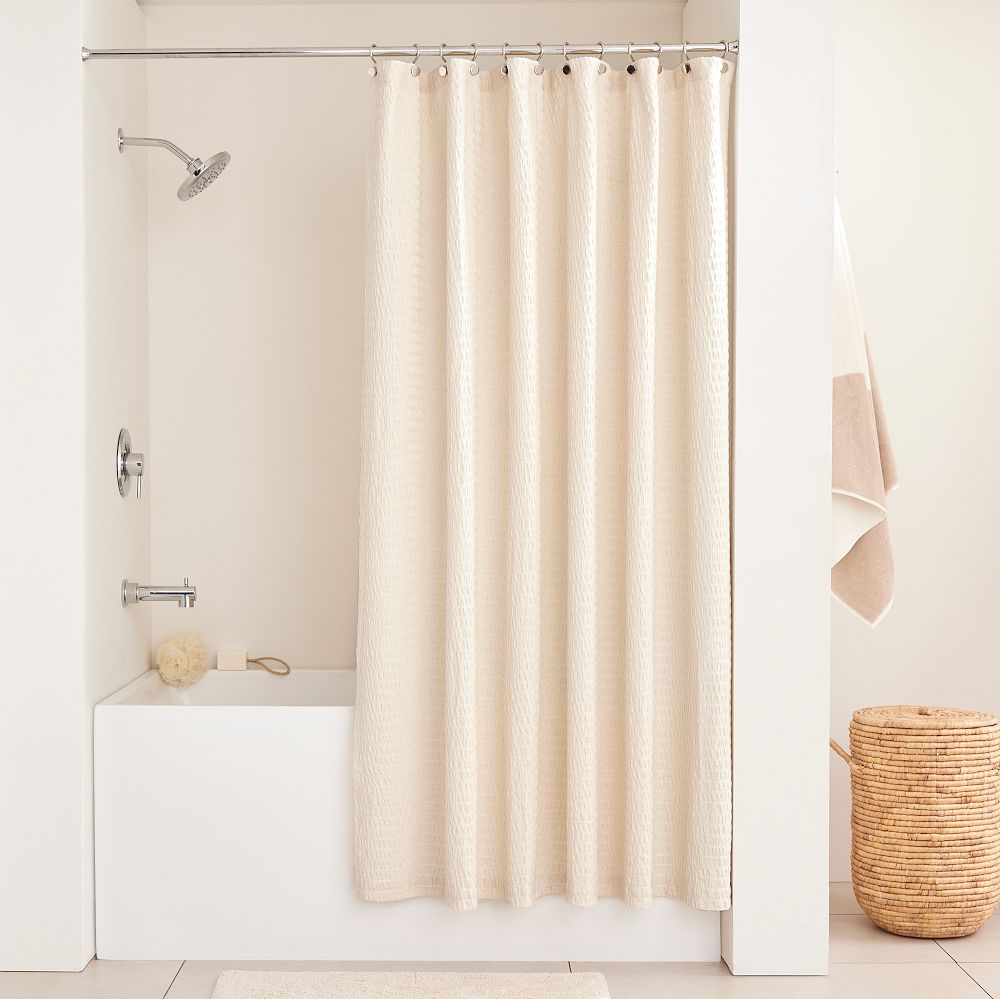 Mara Hoffman Textured Shower Curtain West Elm