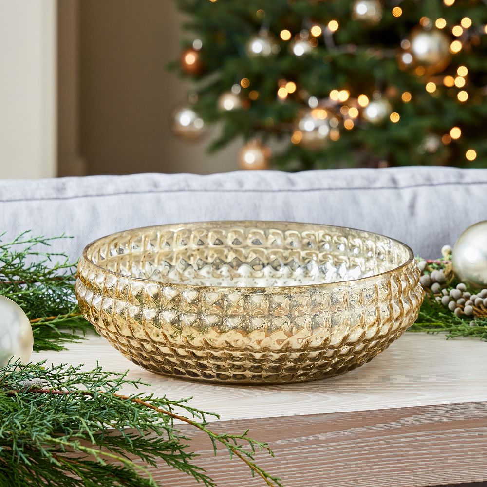 Mercury Glass Centrepiece Bowl West Elm