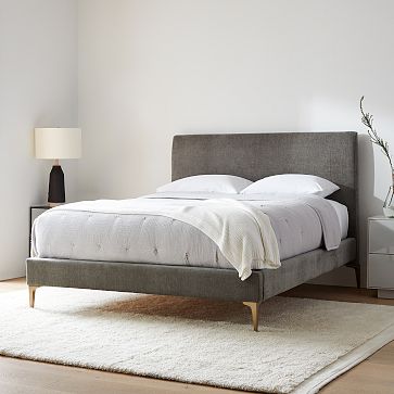 west elm cal king bed frame