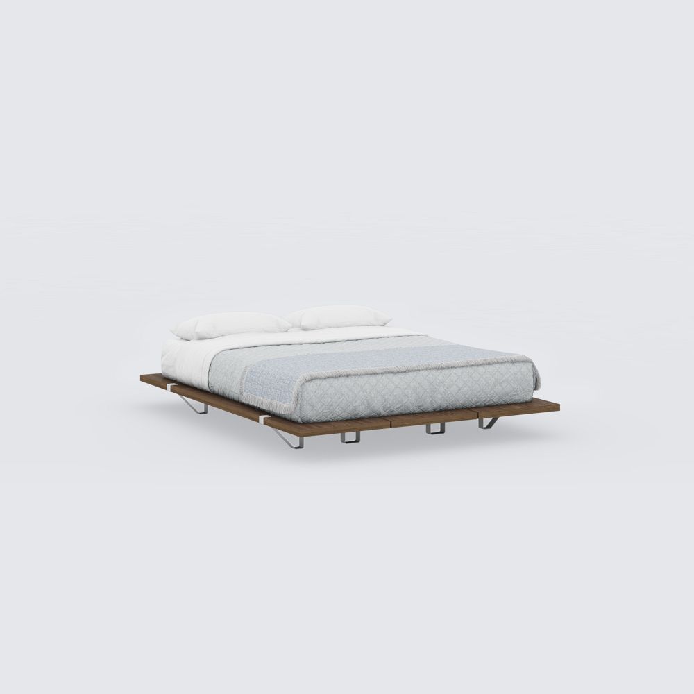 The Floyd Platform Bed Walnut West Elm