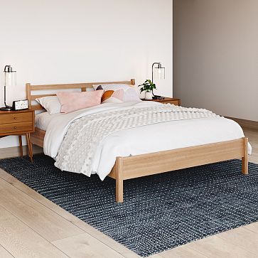 west elm cal king bed frame