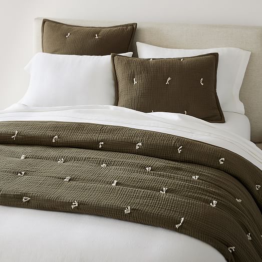 rivet global embroidered duvet