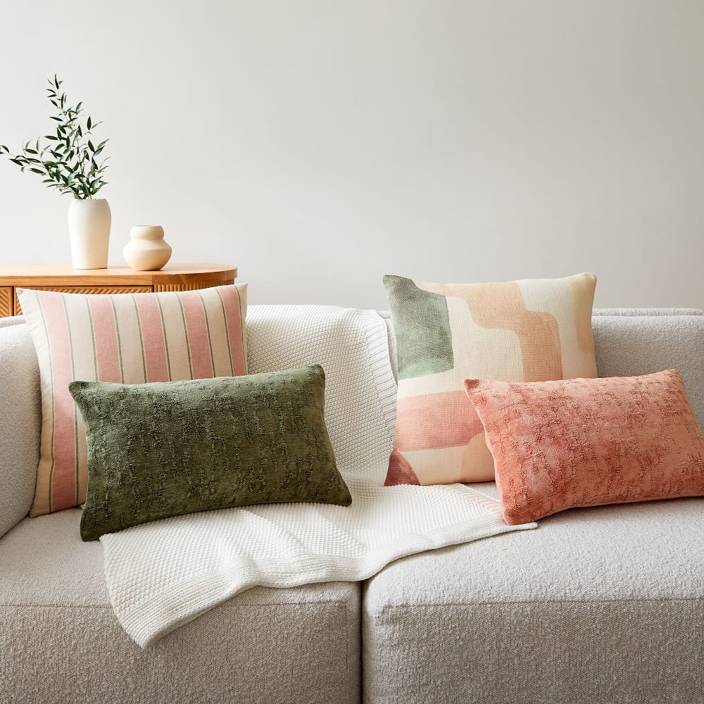 Abstract Geo Pillow Cover West Elm