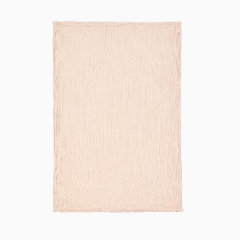 Organic Reversible Gauze Baby Blanket | West Elm