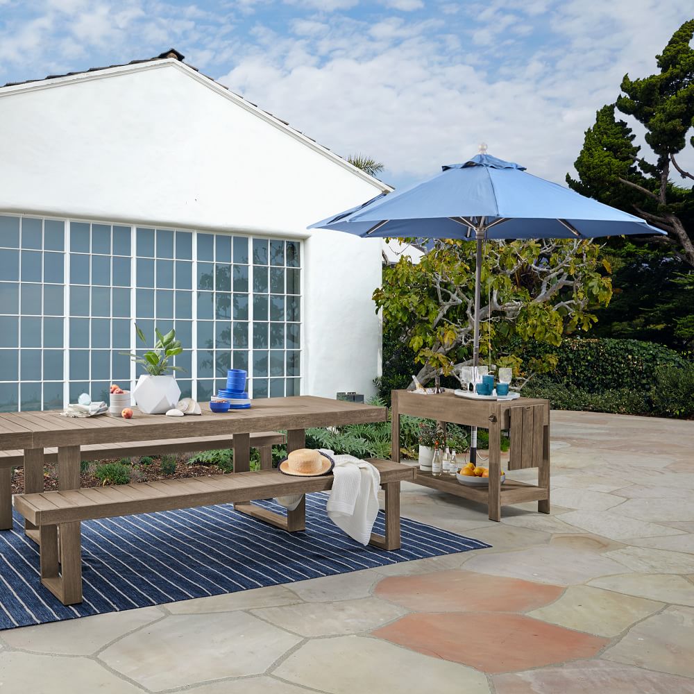 Outdoor Round Umbrella West Elm