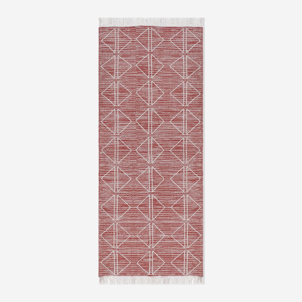 Reflected Diamonds Outdoor Rug | West Elm
