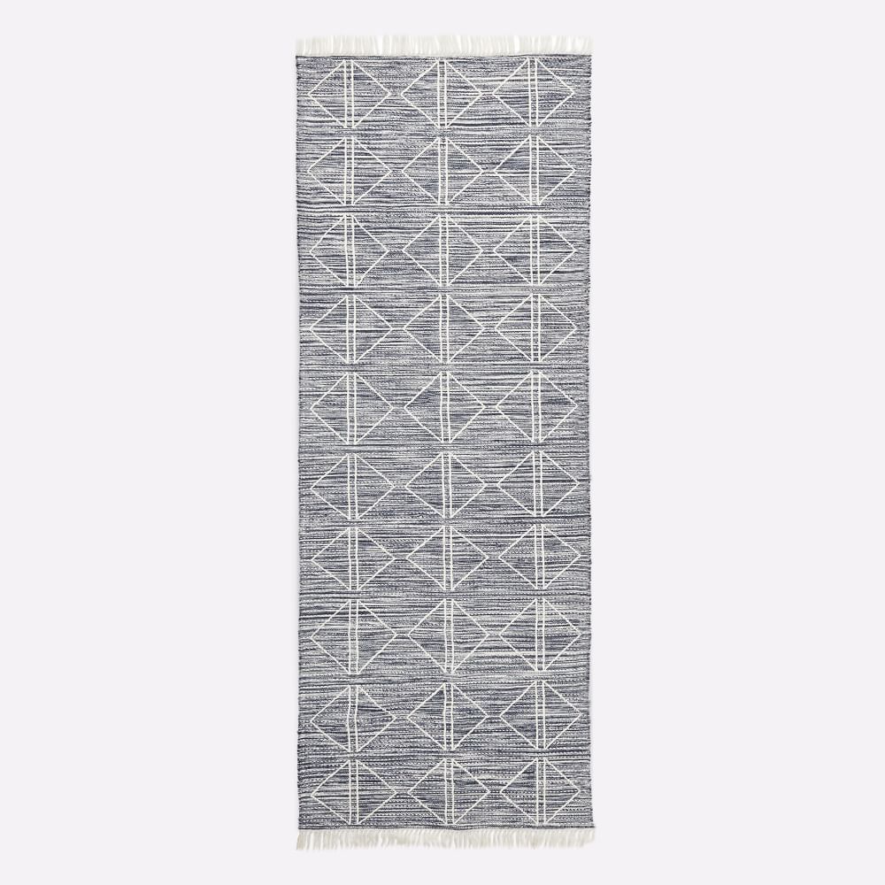 Reflected Diamonds Outdoor Rug West Elm