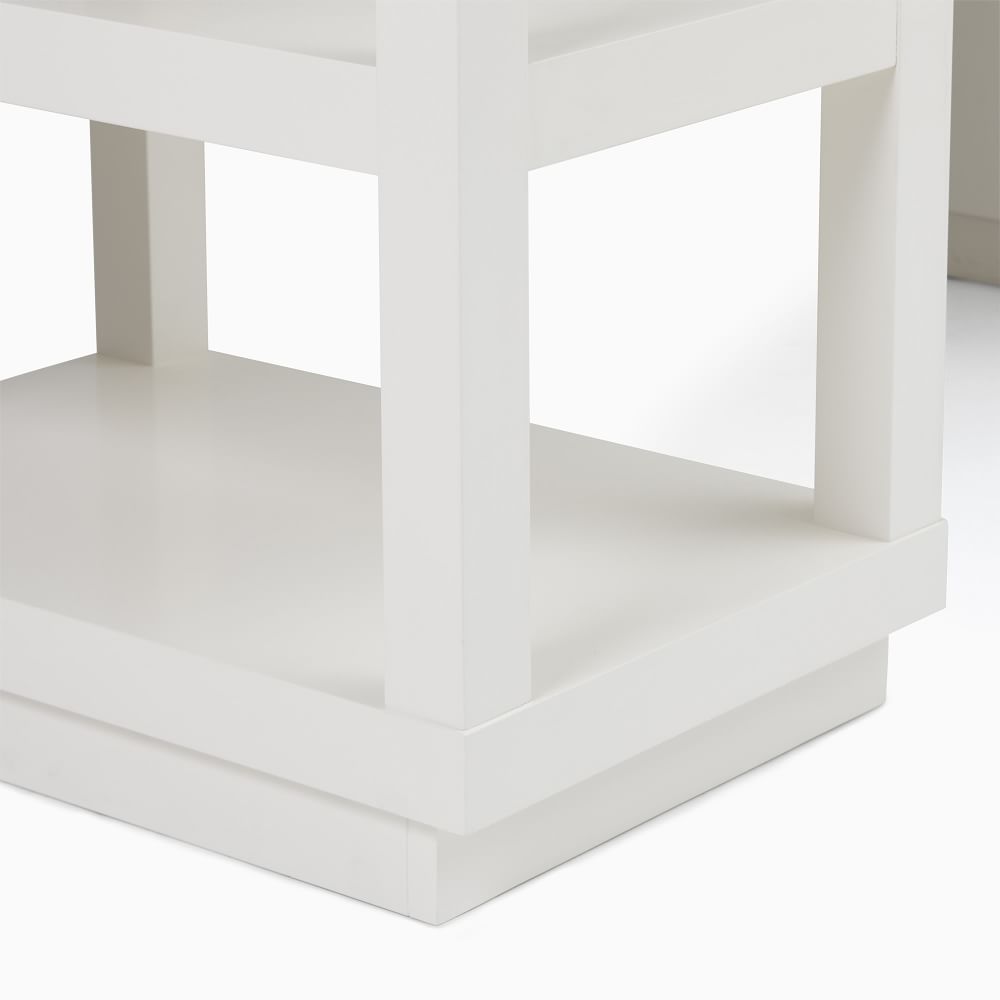 Parsons File & Open Storage Desk Set (62") West Elm