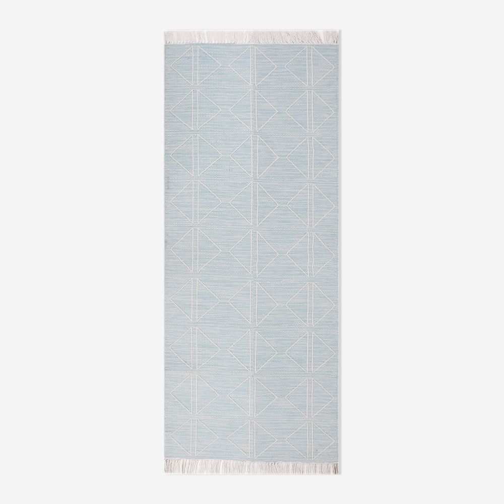 Reflected Diamonds Outdoor Rug | West Elm