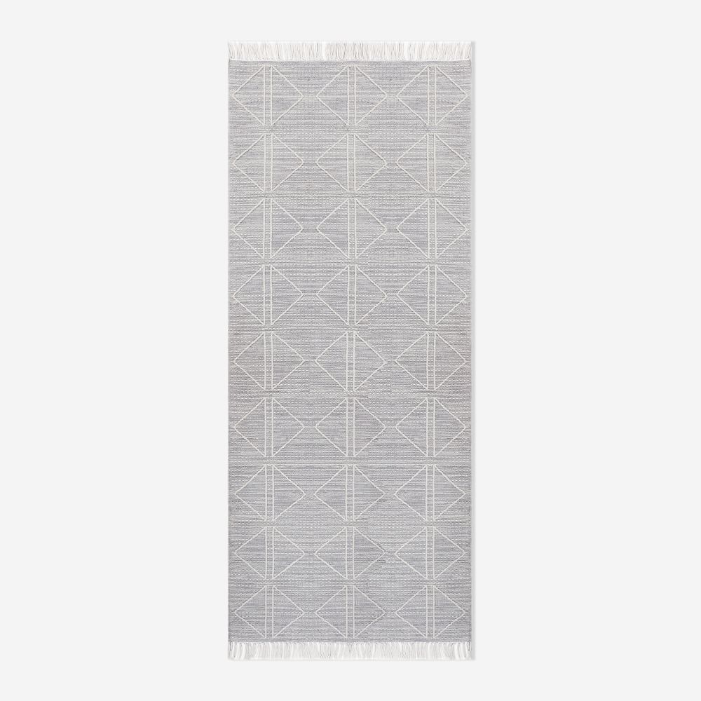 Reflected Diamonds Outdoor Rug West Elm