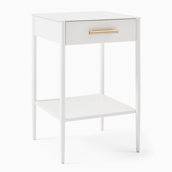 west elm metal nightstand