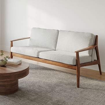 modern wooden sofa
