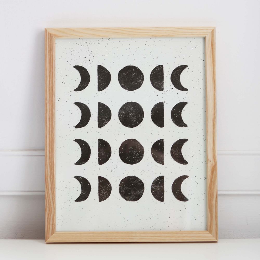 Pauline Stanley Studio Wall Art Moon Phases West Elm