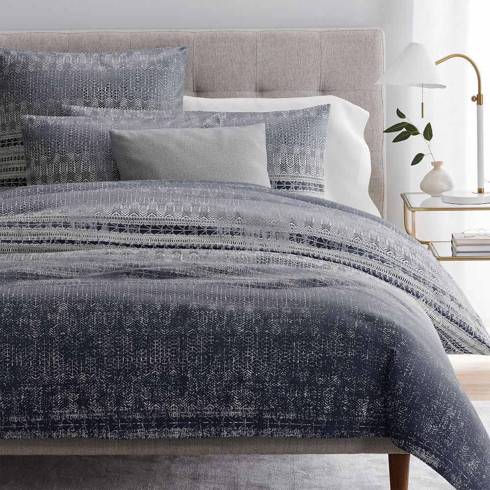 Sateen Echo Duvet Cover & Shams | West Elm