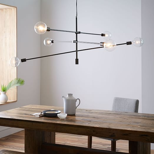 west elm large mobile chandelier