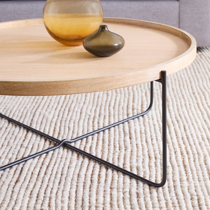 west elm willow coffee table