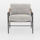 west elm carbon framed chair